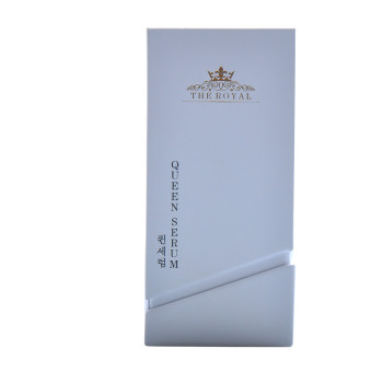 New Design fashion perfume box manufacturers with textured surface and flocking insert