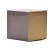 Custom hot sale golden card paper skin care packaging box with silver foil and relief logo