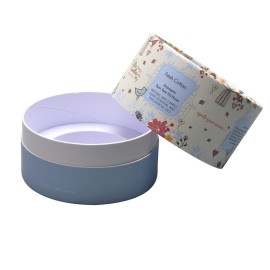 Eco-friendly top and bottom coated paper candle boxes wholesale with EVA foam and matt lamination
