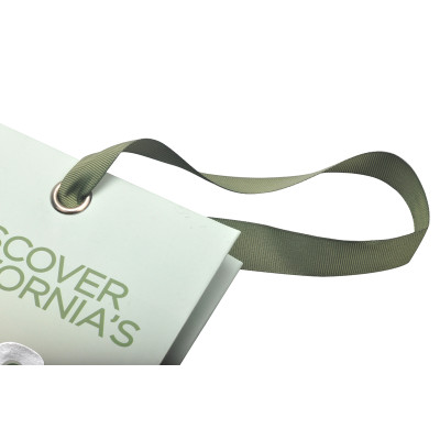 Fashion and luxury printed logo coated paper wine bags packaging with twisted cotton and ribbon handle