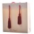 Beautiful Charming  coated paper white paper bags wholesale with chinese special cotton rope
