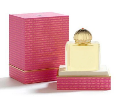 Beautiful Charming custom cardboard  paper pink  perfume box packaging in St. Valentine's Day