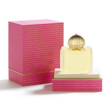 Beautiful Charming custom cardboard  paper pink  perfume box packaging in St. Valentine's Day