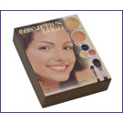 Hot Sale lid and base cardboard beauty cosmetic box gift sets with paper insert
