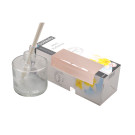 Beautiful Charming custom coated paper reed diffuser candle packaging with PVC window