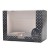 Fashionable black dot design decorative candle boxes with PVC window and paper insert