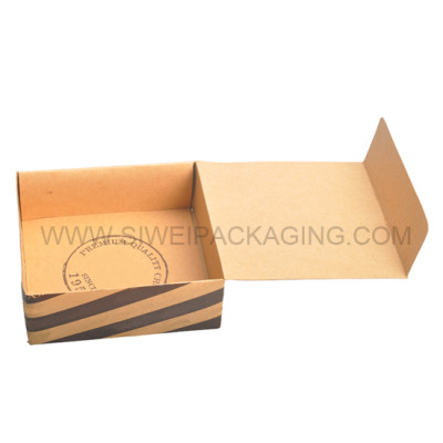 luxury and New Arrival brown kraft paper chocolate with sleeve
