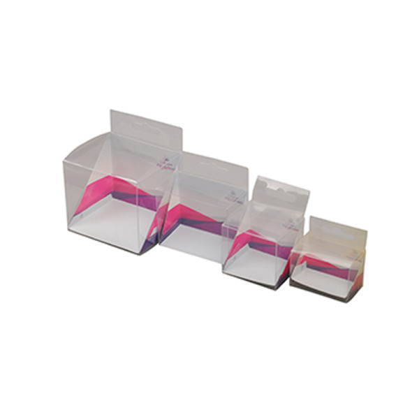 Best sale and promotional plastic clear pvc box set Made in China