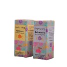 Fancy auto-lock bottom cosmetic box packaging with matt lamination and flat pack