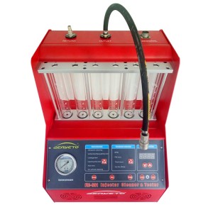 230 W Gasoline Nozzles Cleaning And Testing Machine For Cars With  Ultrasonic Cleaning Box