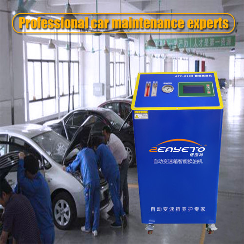 ATF-8100 Blue gearbox intelligent oil changer automotive car wash machine transmission flush machine