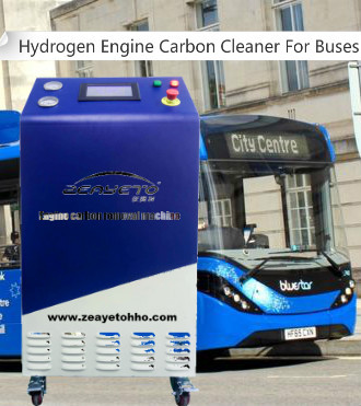 El limpiador de carbono del motor de hidrógeno para autobuses elimina el carbón del motor de manera integral