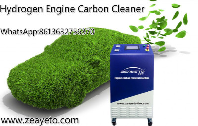 Máquina portátil móvil de limpieza con carbón de Oxyhydrogen