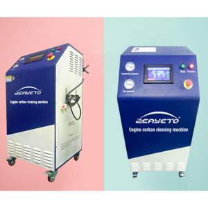220V أوكسي الهيدروجين HHO غاز سيارة آلة التنظيف الكربوني
