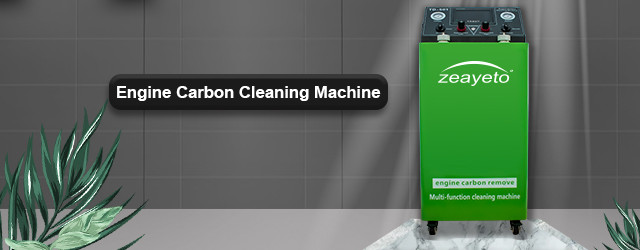 Engine carbon cleaning machine
