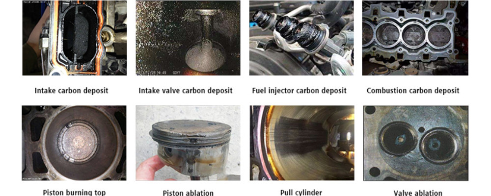 carbon depostis parts