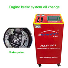 What are the benefits of using ABS-201 to change oil for cars?