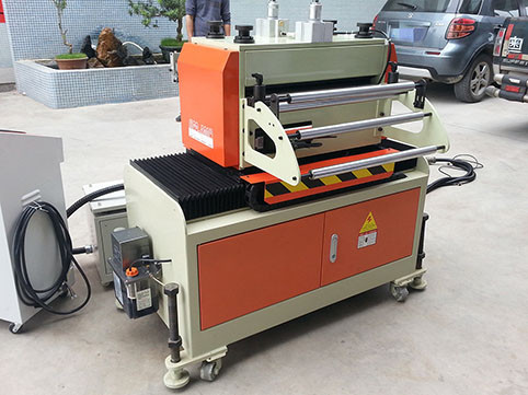 Zigzag type 3 in 1 decoiler straightener feeder