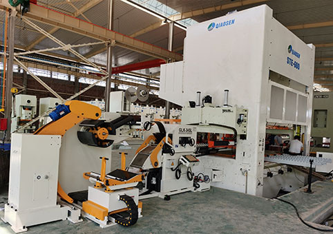 Special for medium plate type 3-in-1 servo decoiler straightener feeder machine