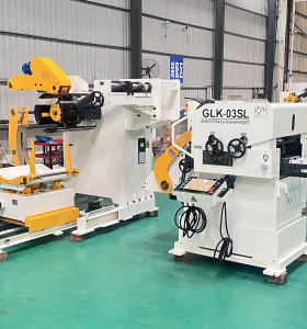 Special for meddle plate type 3-in-1 servo decoiler straightener feeder machine