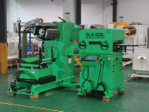 Special for thin plate type 3-in-1 servo decoiler straightener feeder machine