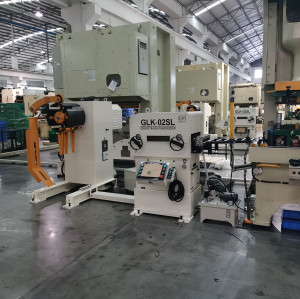 Special for thin plate type 3-in-1 servo decoiler straightener feeder machine