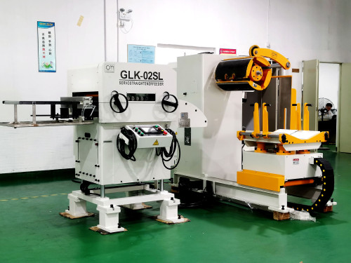 Special for thin plate type 3-in-1 servo decoiler straightener feeder machine