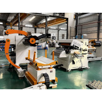 Special for thin plate type 3-in-1 servo decoiler straightener feeder machine