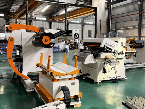 Special for thin plate type 3-in-1 servo decoiler straightener feeder machine
