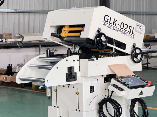 Special for thin plate type 3-in-1 servo decoiler straightener feeder machine