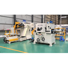 Special for medium plate type 3-in-1 servo decoiler straightener feeder machine