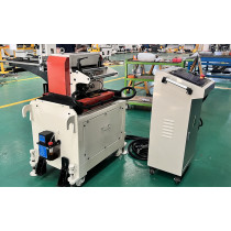 Left and right offset feeder