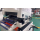 Three in one unwinding and straightening machine offset feeder