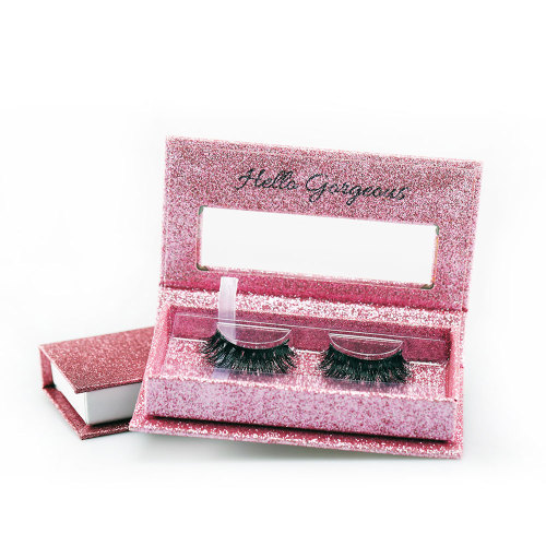 Private Label Custom Mink Lashes 5 Pairs False Eyelashes Packaging