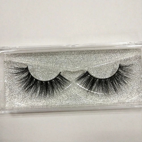 100% piel de visón real pestañas postizas pestañas de visón 3D
