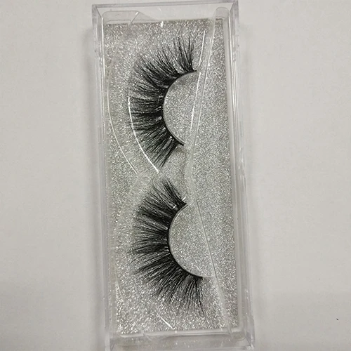 100% piel de visón real pestañas postizas pestañas de visón 3D