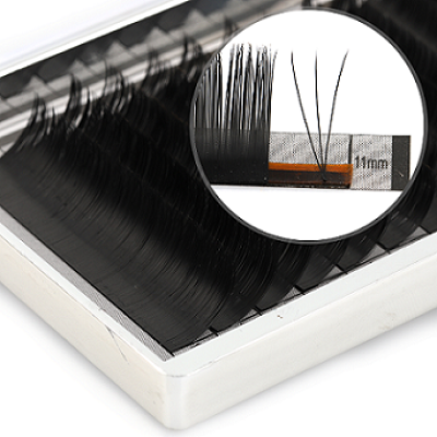 elliptical flat lashes single eyelash extensions private label cashmere volume lashes