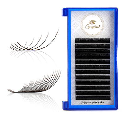 Natural Premade Real Mink Fans Volume Individual Lashes Eyelashes Extensions
