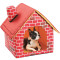 Indoor Outdoor Soft -Side Fabric Dog House