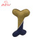 China Manufacturers Squeaky Canvas Stuffed Bone Dog Toy