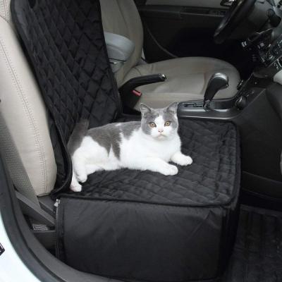ZYZ PET 600D Nonslip Durable Waterproof  foldable 2-in-1 pet dog front car seat cover