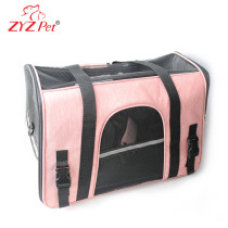 Soft Double Sided Mesh Zipper Travel Cat Dog Pet Handbag Carrier