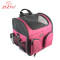 Airline Approved Foldable Expandable Cat Dog Trolley Bag Pet Carrier With Wheels