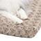 Deluxe Super Plush Pet Dog Cat Beds for Dog Crates Machine Wash Dryer