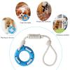 ZYZpet Interactive Cotton Rope Dog Chew Toys for Tug War Your Small Medium Dogs