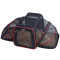 Airline Foldable Expandable Dogs Cats pet Travel Carrying Bag Pet Carrier