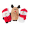 ZYZ PET Squeaky Christmas Dog Toys Plush Pet Toy For Pet Release Extra Energy