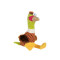 ZYZ PET Cute Chick Chewy Pet Interactive Dog Toy
