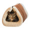 ZYZ PET Worm Cave Bed Sleeping Bag Mat Cat Tunnel Pet House Bed