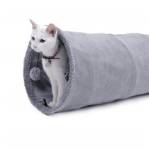 Carpeted And Fun Suede Prosper Pet Cat Tunnel For Kitty